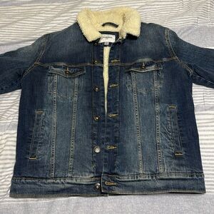 Goodfellow Jean jacket, fluffy on the inside